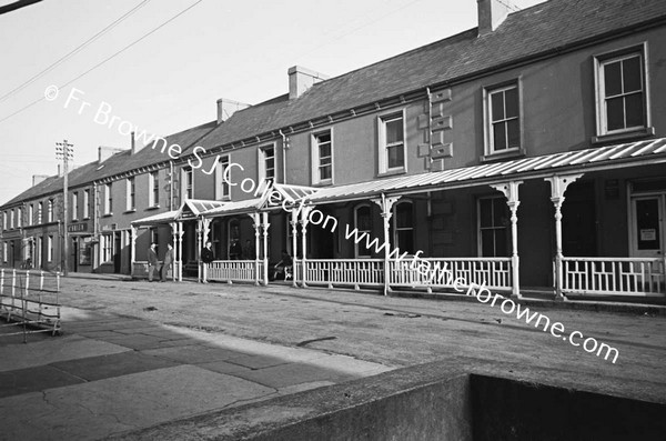 CENTRAL HOTEL  FRONT AND VERANDAH